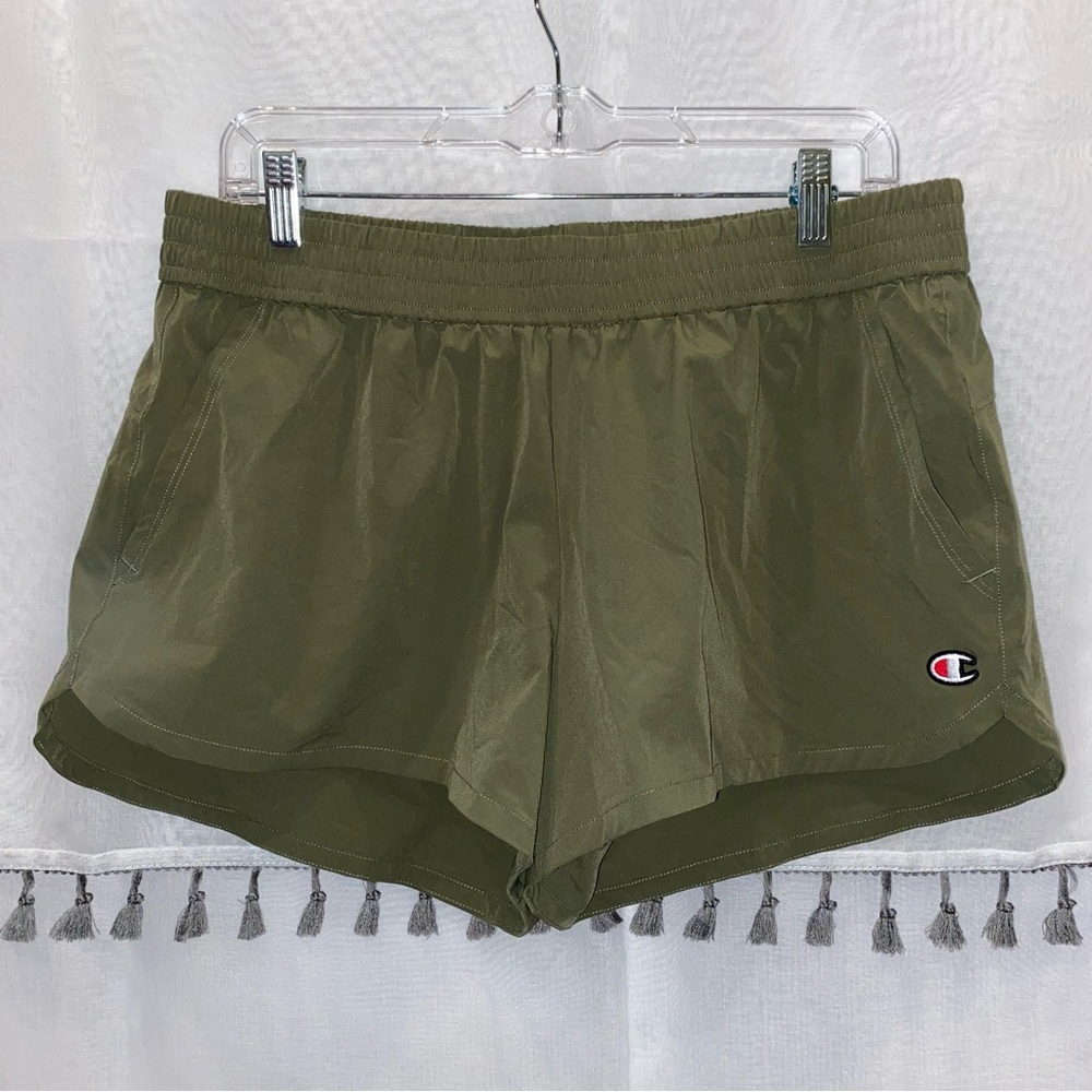 Champion Olive Green Athletic Shorts